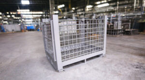 Analysis of Materials Used in Wire Mesh Container Production
